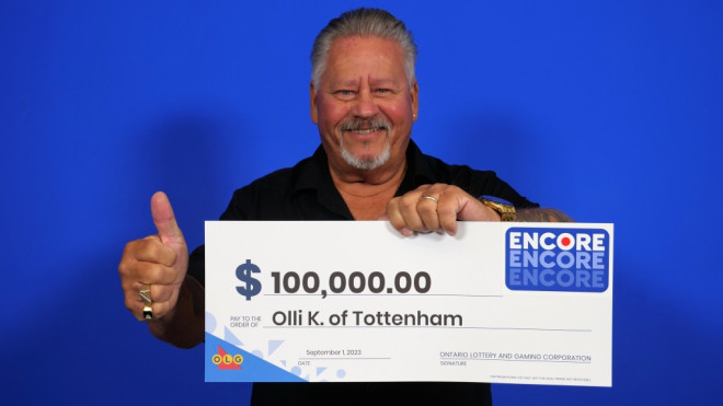 Lotto winner Olli Kauppinen 