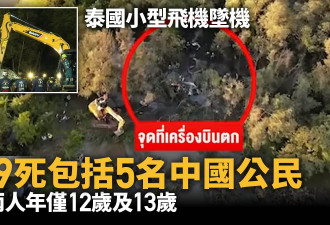 泰国小型飞机坠机 5中国公民死亡 包括两名儿童