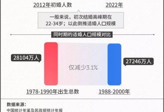 上半年全国结婚人数创10年新低:连农村都不结了