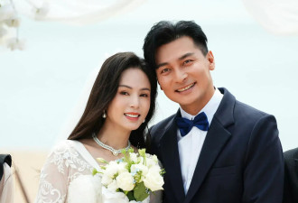 58岁港圈女神李若彤突晒婚照！新郎酷似刘德华...