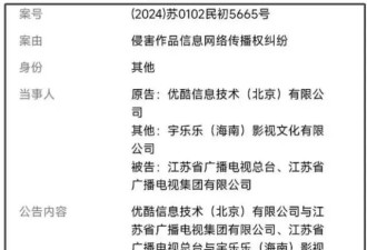 江苏台遭起诉！意外牵扯女星杨紫，被曝主演剧集收视差拿不到尾款