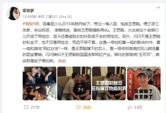 网友爆料闪闪不是王思聪私生女 称男方和黄一鸣在联合炒作