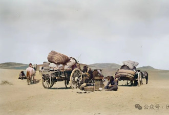 贫穷与大漠风情相伴 澳摄影师纪录的1910年甘肃