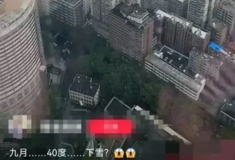 重庆40°C高温漫天飞雪？专家惊呼：这不合常理！