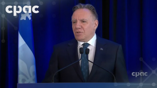 Le PM du Québec, François Legault, commente sa rencontre avec le PM JustinTrudeau – 10 juin 2024 - YouTube