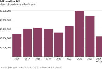惊呆！加拿大公务员个人领加班费一年$24万！CRA也被点名！