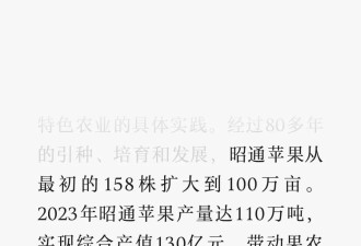 150亿？可能是中国水分含量最高的昭通苹果