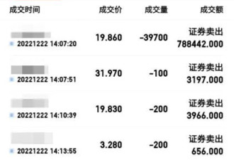 哥哥离世 老太变更名下股票账户信息转走200多万