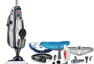 Hoover Steamscrub 2 合 1 宠物蒸汽清洁器和拖把，WH20446CA