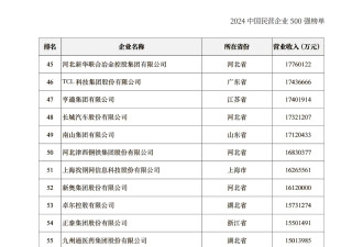 中国民企500强出炉 京东力压阿里巴巴