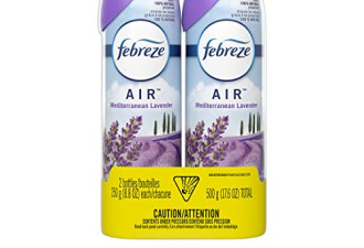 折后 $6.99, Febreze 地中海薰衣草味空气清新剂喷雾 250g x 2