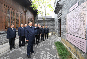 习近平在安徽省安庆市、合肥市考察调研...