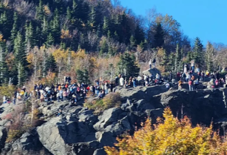 没想到 中国国庆节的场景 竟然出现在美国…