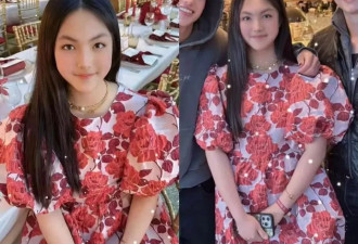 被李湘女儿圈粉，穿衣时尚不像15岁孩子