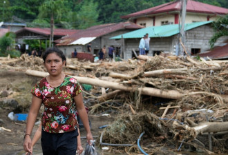 菲律宾洪水、山体滑坡已造成近130人死亡及失踪