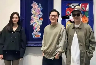 小S女儿支持具俊晔画展，大S疑似出镜