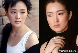 巩俐和替身合照曝光，两人几乎一模一样，这谁能分得清谁是本尊