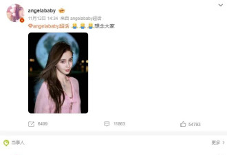 angelababy用四个字试水复出，已被软封杀13个月
