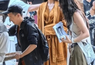 35岁杨颖现身云南，穿尼姑装清心寡欲，和黄晓明分开后气质变了