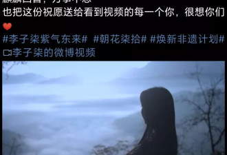李子柒回归为什么全网捧场？