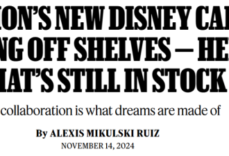 加拿大lululemon x Disney限量联名系列上架！热门单品卖断货