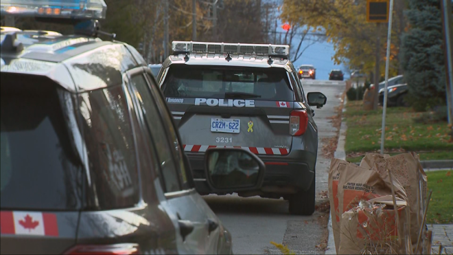 Police are on the scene of a shooting in North York on Saturday, Nov. 16, 2024. (CTV Toronto)