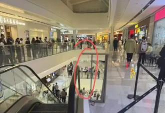 山东济宁一女孩在商场坠亡