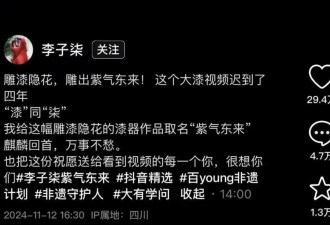李子柒宣布回归，外网视频播放量破两千万，“打脸”了多少网红？