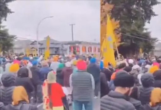印度移民让白人滚回欧洲 高喊“我们是加拿大的主人”