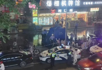 广东老人持刀逛大街 竟遭公安连开3枪击毙 视频疯传