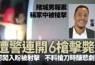 美男报案称遭枪击 反被警连开6枪击毙 执法视频曝