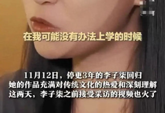 当上新晋“顶流” 却因300元引发质疑 李子柒究竟有多“惨”？