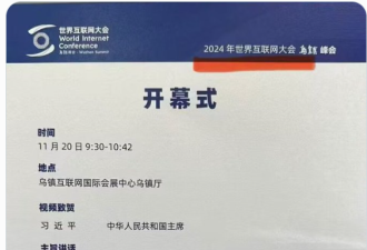 中国办世界互联网大会 3位“重要大国”贵宾参加