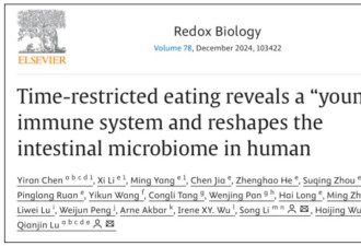 过午不食抗衰又抗炎 是真的？