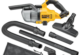 黑五6.2 折，DEWALT 20V 真空无线吸尘器