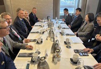 蔡英文会美跨党派议员 川普政权交接期间意义重大