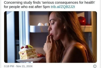 过午不食是真的！研究:这时间之后还进食严重影响健康
