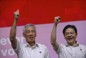 新加坡执政党李显龙交棒,黄循财或接秘书长拼大选
