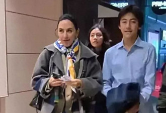 安娜带儿女现身电影首映礼，诺一越来越像刘烨