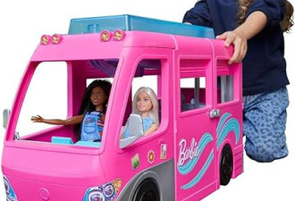 Barbie Camper 玩具套装，DreamCamper 玩具车