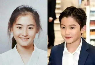 张柏芝三儿子小王子正脸照曝光！五官俊朗超像妈妈，专挑父母优点长