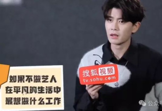 连任嘉伦都走上这条道了？