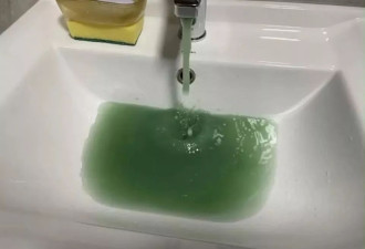 武汉一小区自来水污染呈绿色，物业：在等送检结果