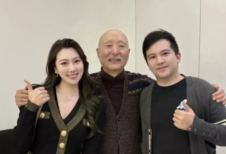 70岁陈佩斯和妹妹罕见同框，妹夫“赵子龙”站在边上