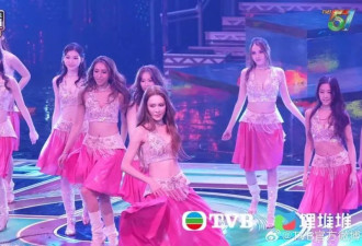 TVB这一夜，女星热跳街舞太尬，王祖蓝女装惊吓