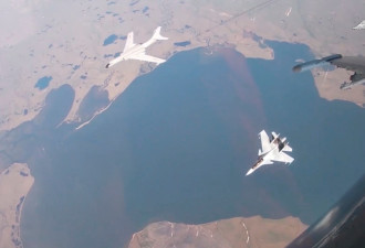 中俄两军在日本海上空再次举行联合空中战略巡航