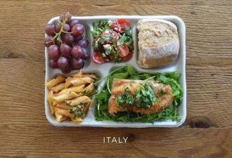 世界各国学校食堂都吃啥？加拿大华人妈妈看不下去