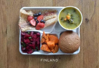 世界各国学校食堂都吃啥？加拿大华人妈妈看不下去