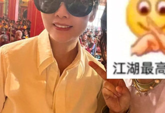偶遇56岁邱淑贞在尼泊尔拜佛，穿白衣温婉大方