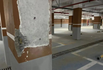 为增加车位，开发商凿坏大量承重柱？业主炸锅